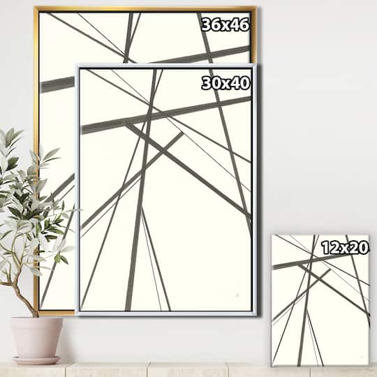 Designart - minimalist black and white III